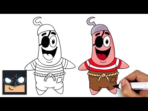 How to Draw Patrick Star | Beginner Drawing Tutorial (Step-by-Step)