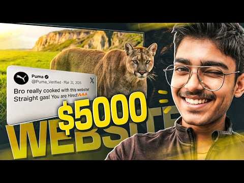 I Built a $5,000 Storytelling Website for Puma Using AI in 30 Minutes