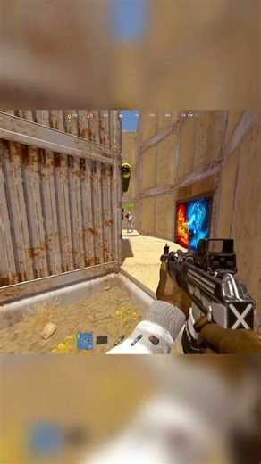 200 IQ Rust Play 😳 #rust #shorts #rustedit #gaming #fyp #pvp