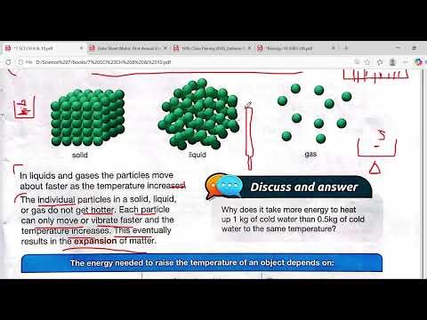 Heat on the move | New Oxford Secondary Science 7 | PECTAA | Science grade | SNC Science grade 7