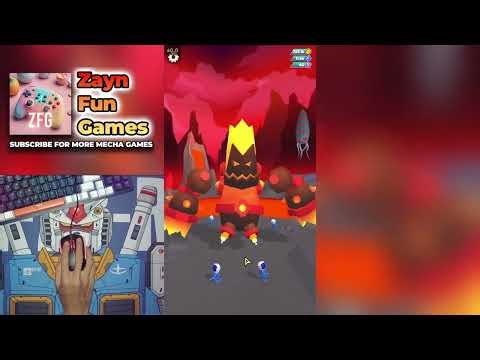 ALIEN INVASION CLEANING! 👽🧹 LAVA GOLEM & JELLYFISH SWARM | Mechangelion Part 586