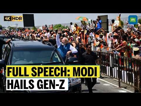 FULL SPEECH: PM MODI Announces ₹13,000 Crore Projects In Tamil Nadu, Chennai Metro Gets Major Boost