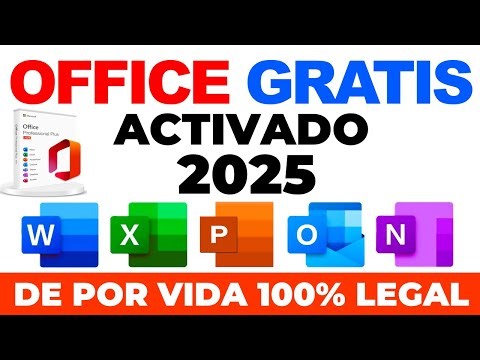 Cómo INSTALAR Microsoft OFFICE GRATIS de Por Vida en 2025 100% LEGAL De la Web OFICIAL de Microsoft