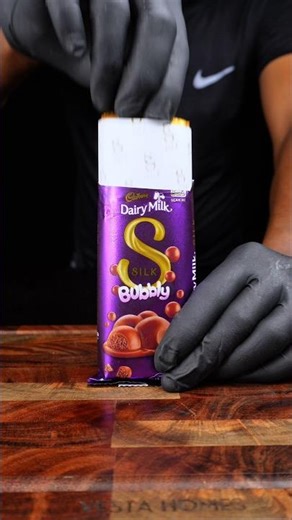 Dairy Milk Silk Bubbly Milkshake Recipe #shorts