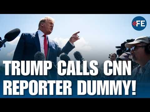 ‘Low IQ Person!’ | Trump ERUPTS at CNN’s Kaitlan Collins Over Russia, Sanctions and Ukraine