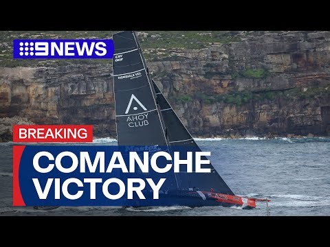 Comanche claims victory in Sydney Hobart yacht race | 9 News Australia