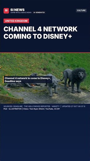 Disney+ and Channel 4 strike landmark U.K. content deal