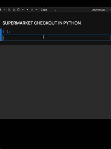Python Supermarket Checkout: A Simple Beginner's Guide