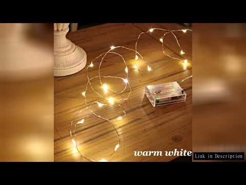 Led Fairy Lights Battery Operated, Mini Battery Powered Copper Wire Starry Fairy Lights for Bedroom,