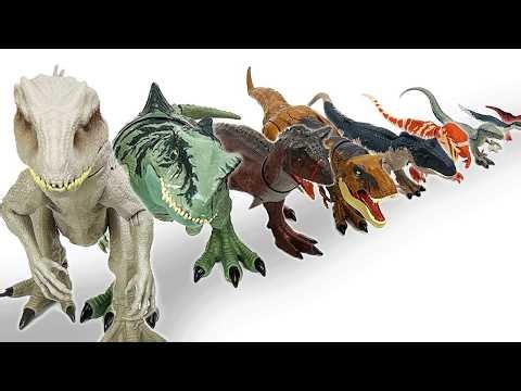 SCARIEST Carnivores Haul: Biggest To Smallest | T-Rex, Indominus Rex, Giganotosaurus and More! #67