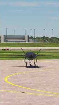 Watch the XQ-58 Valkyrie Roar into the Sky! #aviation #msfs2020 #shorts #automobile