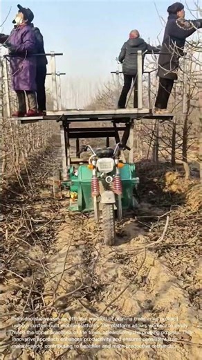 Efficient Orchard Pruning: Innovative Mobile Platform