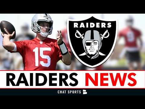 Raiders News From Rookie Minicamp Ft. Fernando Mendoza