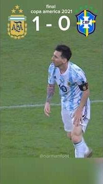 argentina vs brazil final copa america 2021