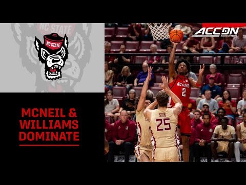 NC State's Darrion Williams & Paul McNeil Dominate In Road Win