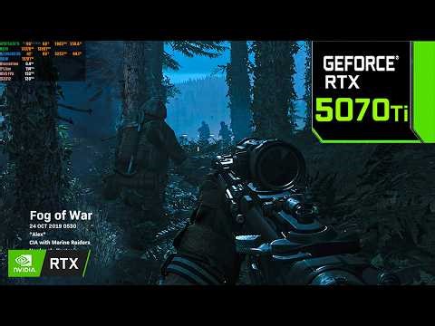 Call of Duty : Modern Warfare | RTX 5070 Ti 16GB ( 4K Maximum Settings RTX ON / DLSS ON )
