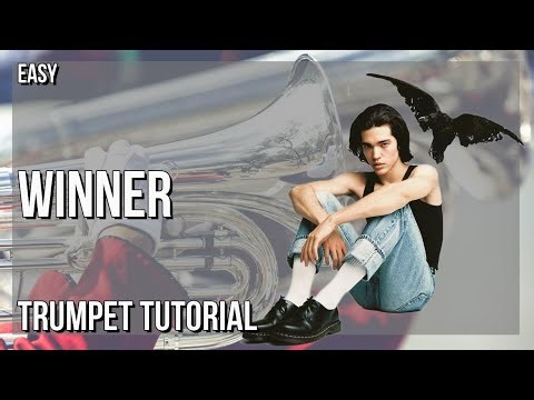 How to play Winner by Conan Gray on Trumpet (Tutorial)