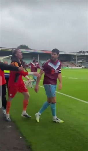 Scunthorpe captain Will Evans bites back his owns fans after losing 3-2 at home to Woking.