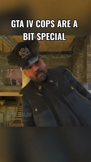 GTA IV Cops are a bit special #gta #gtaiv #gamingshorts