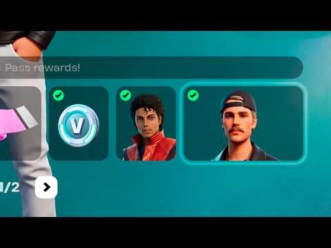 NEW FORTNITE MUSIC PASS! (Michael Jackson, Free Rewards, Newest Collabs)