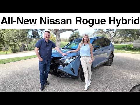 Our 1st look at the all-new 2027 Nissan Rogue Hybrid!