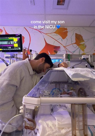 Our strong little Auggie boy 💙 | nicu