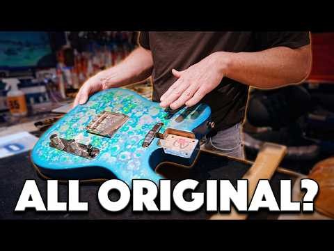Is This 1968 Fender Telecaster Blue Floral LEGIT?