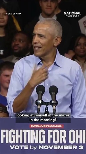 Obama MOCKS defense secretary at Ohio campaign event