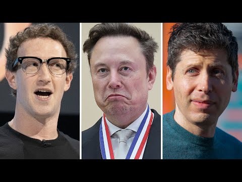 Hollywood's latest films cast tech leaders Musk, Altman and Zuckerberg in a dark light