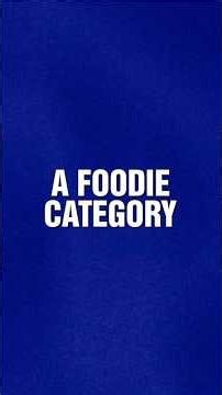 A Foodie Category | Jeopardy! YouTube Edition Vol. 2
