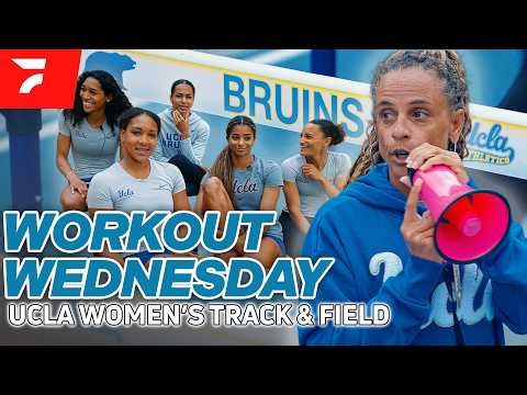 Can DeVontae Hang With The UCLA Women's Team In A TOUGH Hurdle Workout? | Workout Wednesday