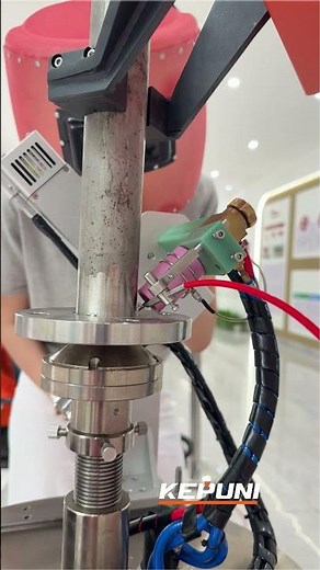 Orbital Welding Machine - The Orbital rotates the tungsten electrode to complete the welding.