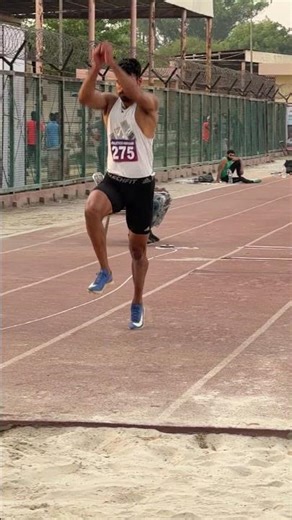 Triple jump men’s Texas Invitational meet USA 🇺🇸 #shorts #triplejump #sports