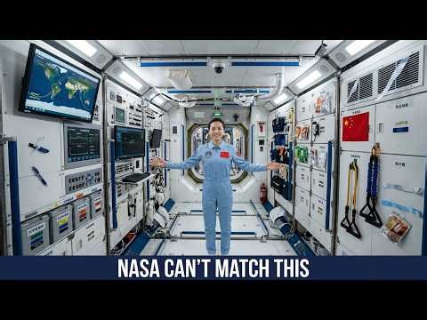 Life Inside China’s Futuristic Tiangong Space Station