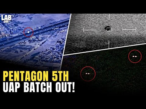 🚨 BREAKING! Pentagon Releases New 5th Batch Of UAP Files | Unbelievable UFO Footages Revealed