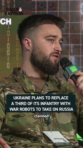 Ukraine is reportedly planning to replace up to a third of its infantry with robots and drones 😳