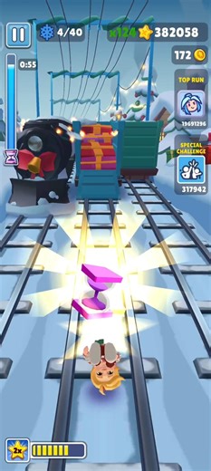 Subway surfers North pole special challenge event- Finlay #subwaysurfers #shorts
