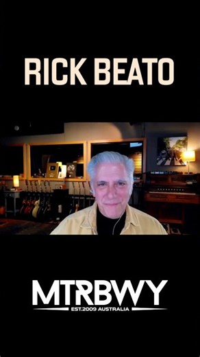 Producing vs Performing with Rick Beato…