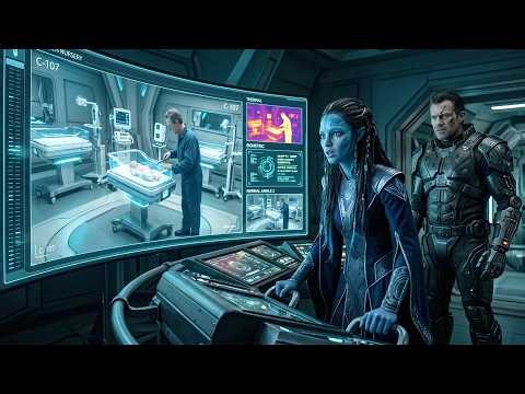 The Alien Queen Installed Cameras for Her Paralyzed Triplets Then the Human Janitor Shocked Everyone