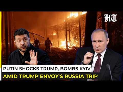 Putin Shocks Trump, Bombs Kyiv Hours After Meeting US Envoy; Zelensky's Reaction Angers US More?