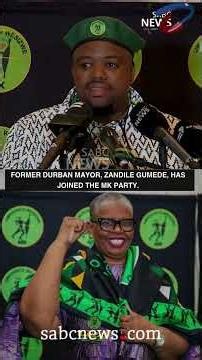 Former Durban Mayor, Zandile Gumede, has joined the MK Party