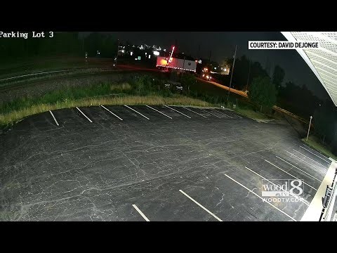 Train hits semi-truck stuck on tracks near Zeeland
