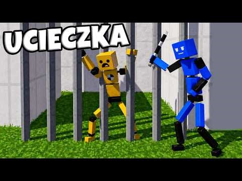 ❄️ UCIEKŁEM Z NIEBEZPIECZNEGO WIĘZIENIA!? | FUN WITH RAGDOLLS 