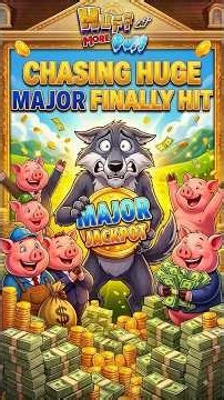 CHASING THE MAJOR AND WE HIT IT!! 😱 400x Jackpot on Huff n Puff $10 Bet 🎰#slots #casino #jackpot