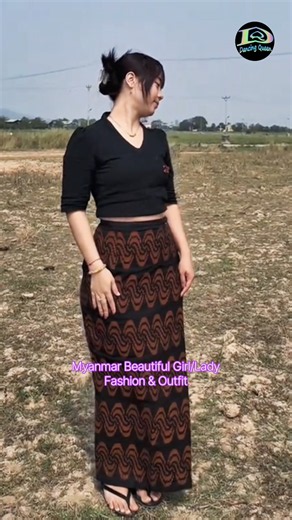 Myanmar Beautiful Girl/Lady Fashion & Outfit