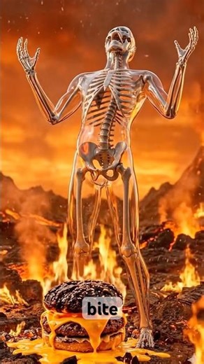 😱Ate a Burger on All Planets, Here’s What Happened 🍔🌍➡️🪐 #viralvideo #trending #viralvideo