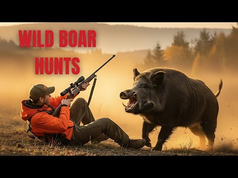Dangerous Wild Boar Hunting – Monster Boar & Incredible Close Shots. #hunting #boarhunting