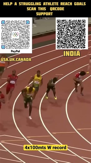 world record 4x100metre relay #trackandfield #athletics