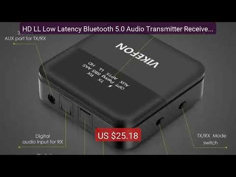 HD LL Low Latency Bluetooth 5.0 Audio Transmitter Receiver Ap... — Amazing Value 2026 | Must Have!