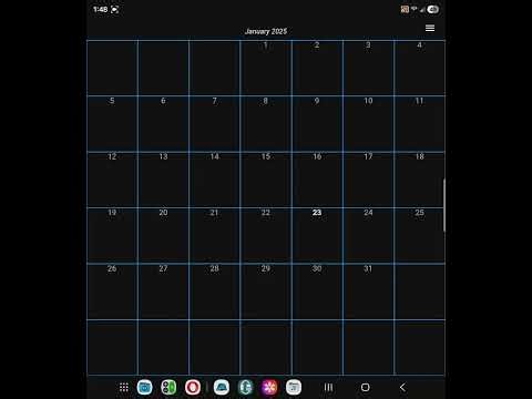 Frigcal on Android walkthrough video